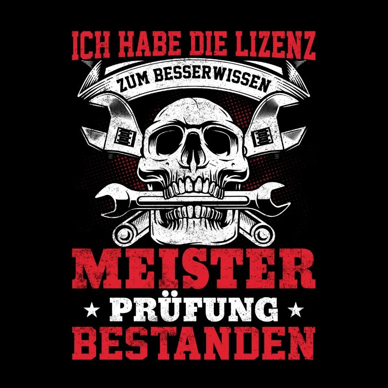Lizenz Prüfung Meister Geschenkidee
