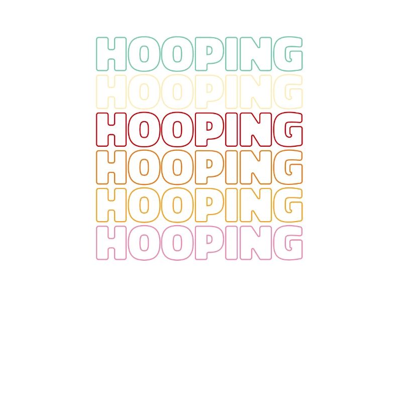 Retro Vintage Hooping Hooping Hula Hoops