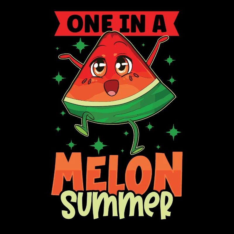 Pastèque Funny Fruit Drôle de dicton