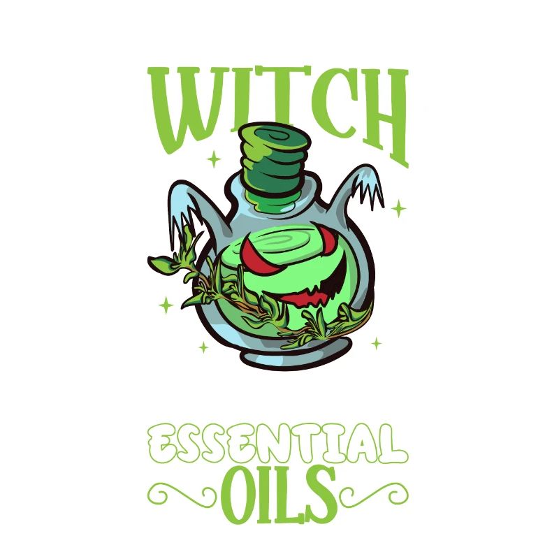 Essential oils for Halloween horror. Essential