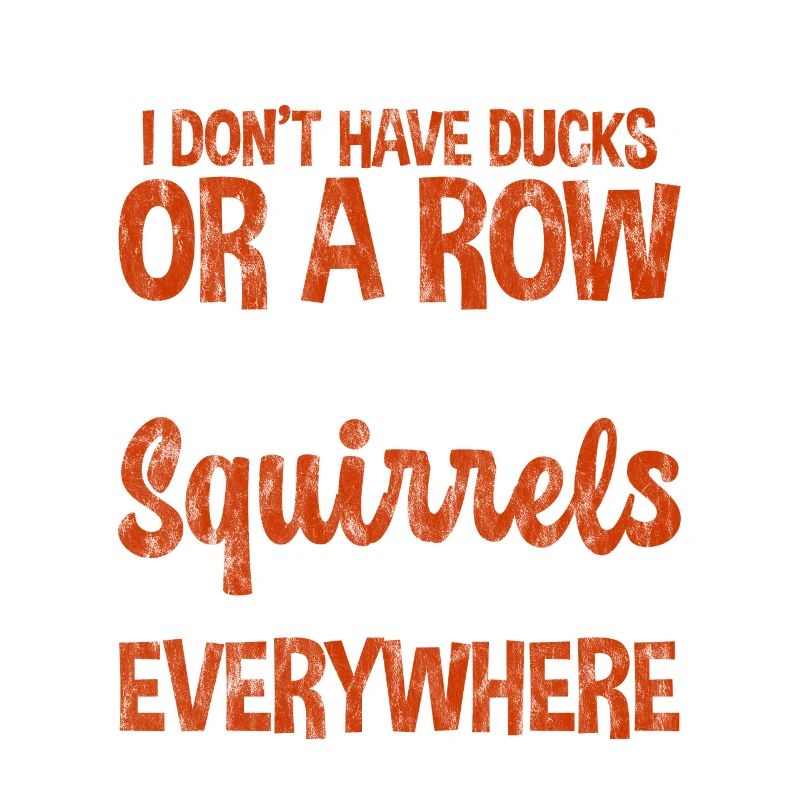 Je n’ai pas de canards ou de rangée 3