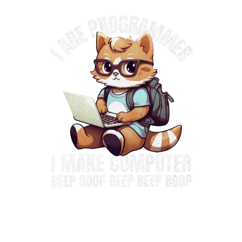 Ich bin Programmierer. Ich mache Computer Beep