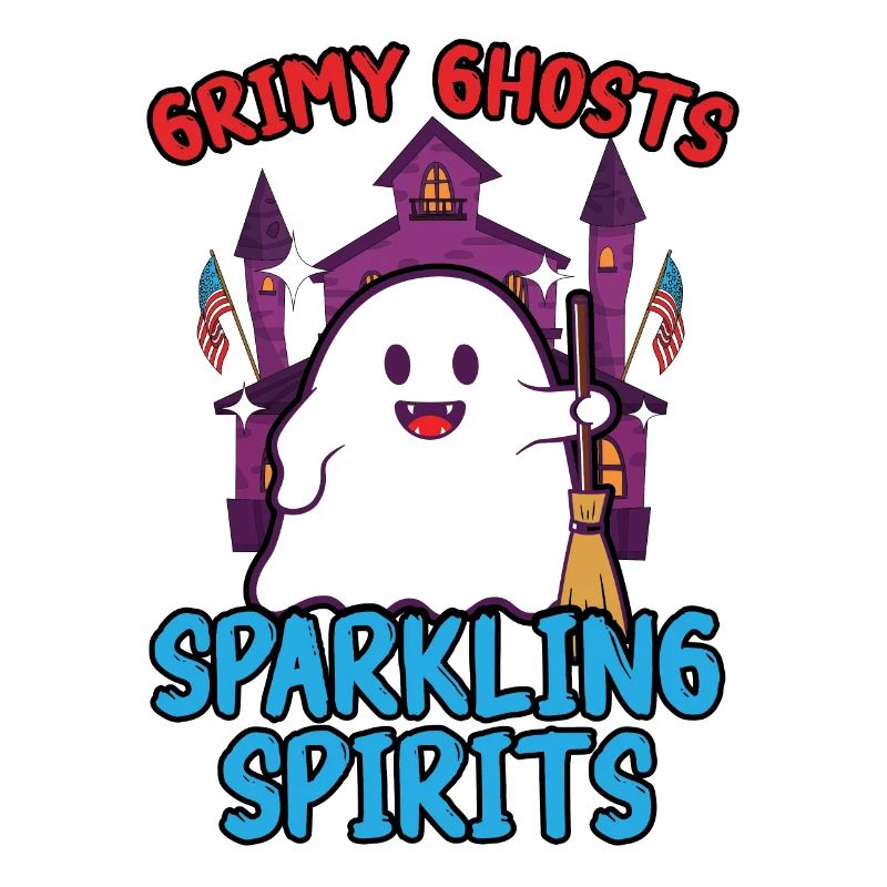 Grim ghosts, sparkling ghosts, janitors