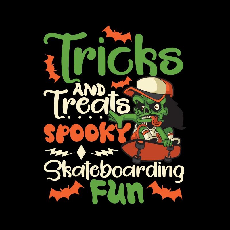 Horror Skateboarder Halloween Skateboard Geschenk