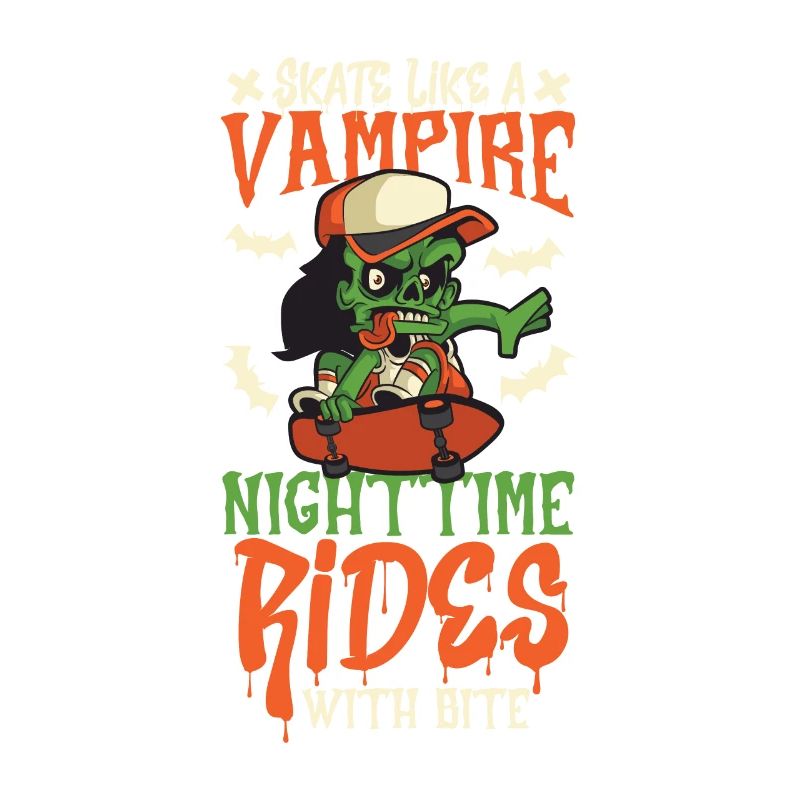 Horror Skateboarder Halloween Skateboard Geschenk