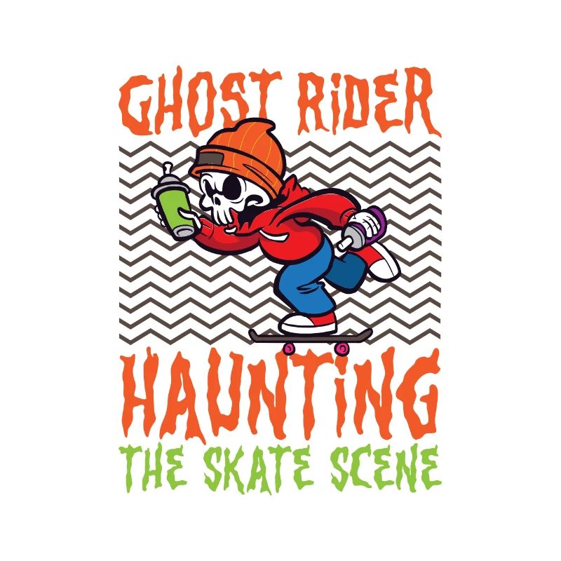 Horror Skateboarder Halloween Skateboard Gift