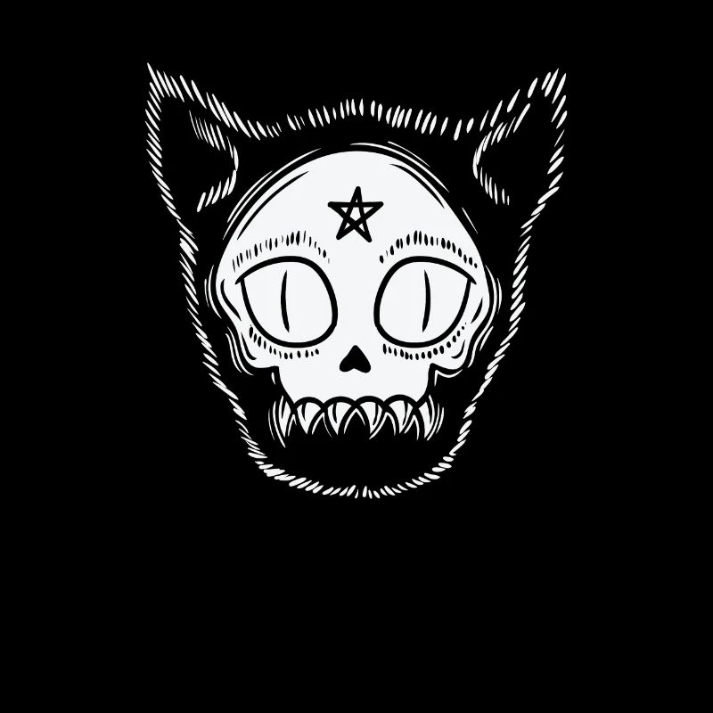 Cat’s Head Gothic avec Star Horror