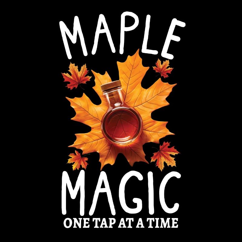 Sirop d’érable canada tradition et cônes