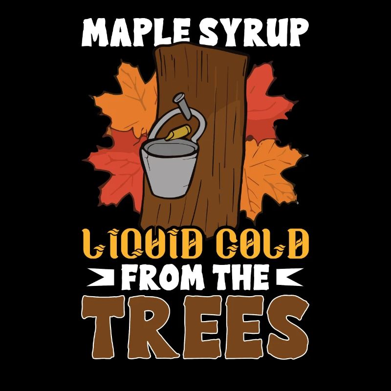 Sirop d’érable canada tradition et cônes