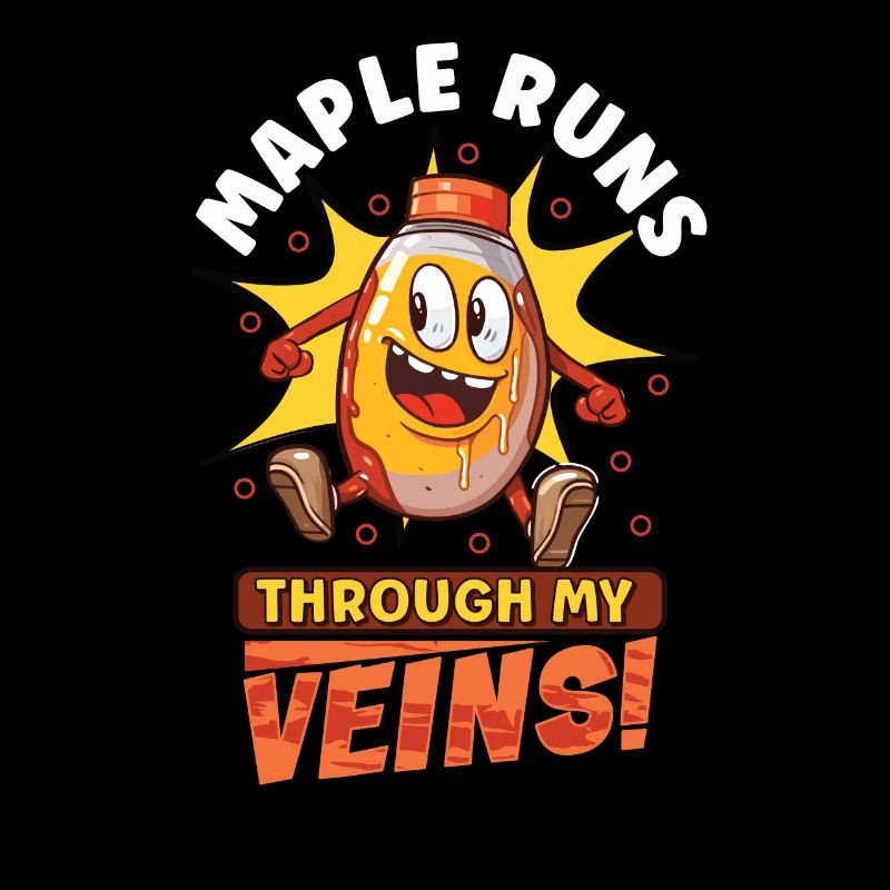 Tradition et cônes de Maple Sirop Canada