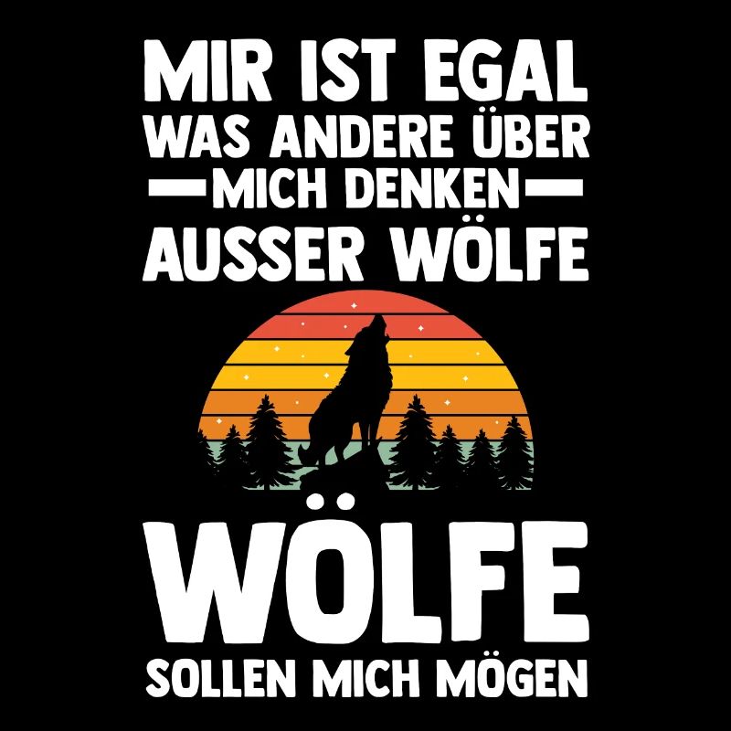 Tier Waldtier Wolf