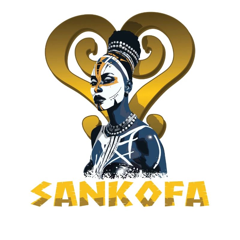 "Sankofa learning from the past" Adinkra