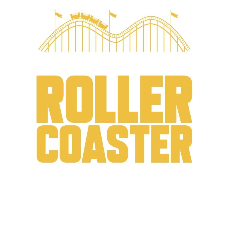 Achterbahn Rollercoaster Freizeitpark