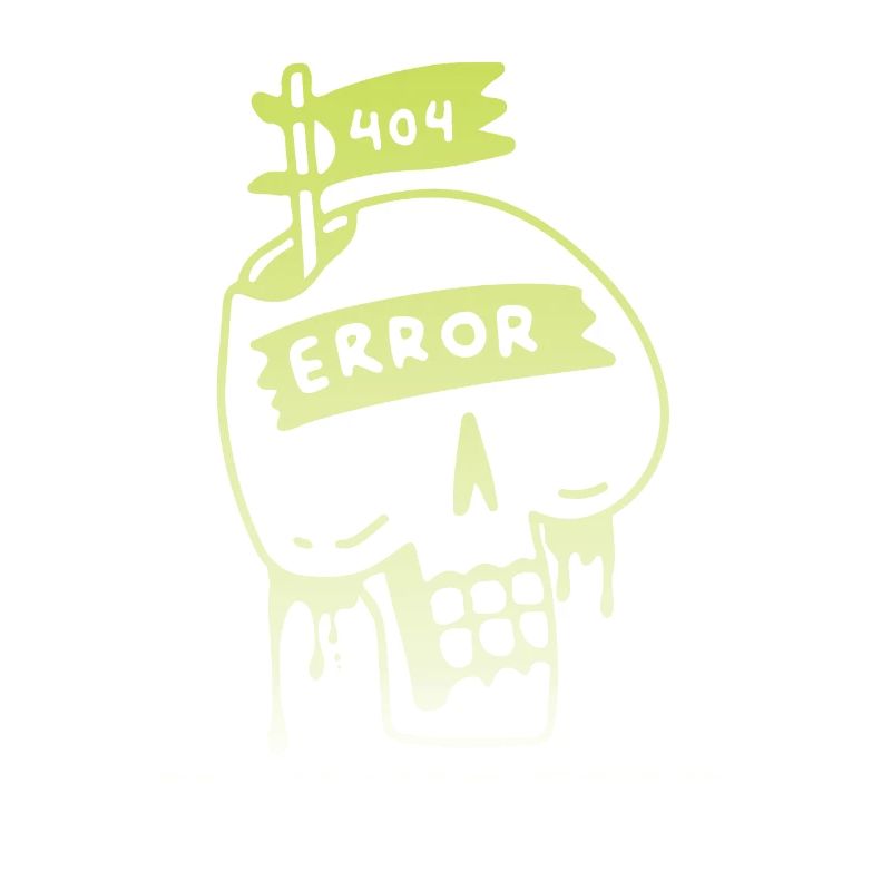 404-html error, Computer Nerd, No-Brain Saying