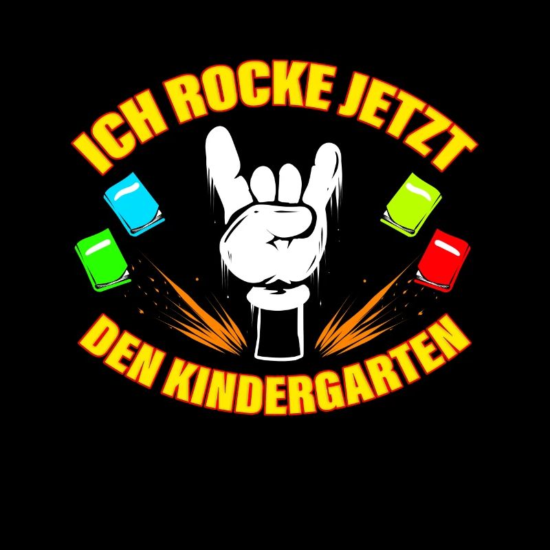 Kindergartenkind Geschenk Junge Ich Rocke Den