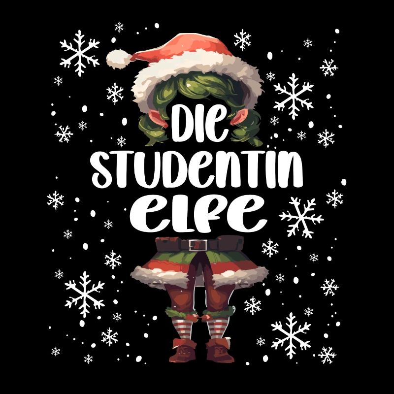 Weihnachtsoutfit Studentin Wichtel