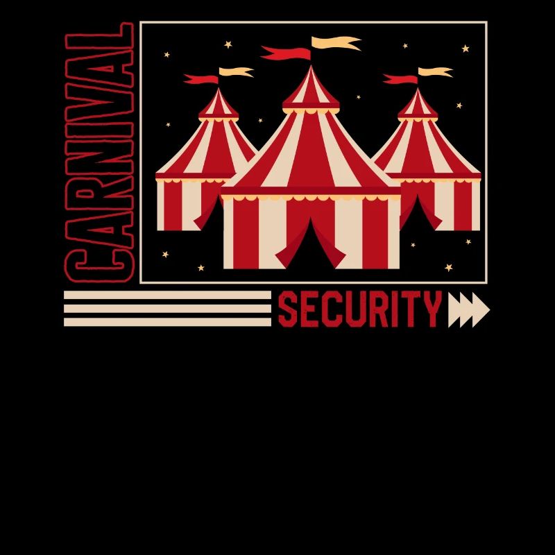 Chemise de carnaval, Tee-shirt de sécurité de carnaval, sécurité
