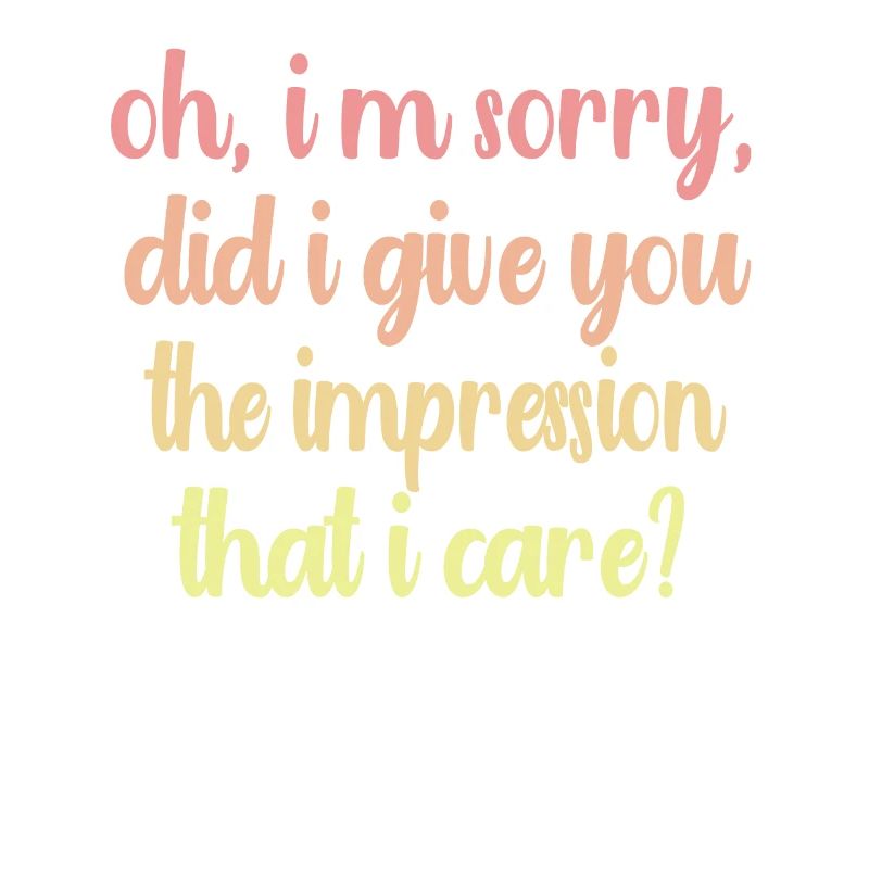 Indifference Sarcasm Different Attitude