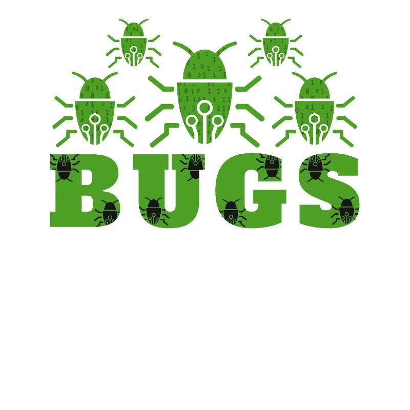 Computer Bugs Binary Codes Funny Programming