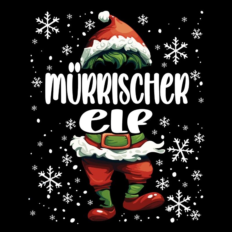 Weihnachtsoutfit Mürrischer Elf