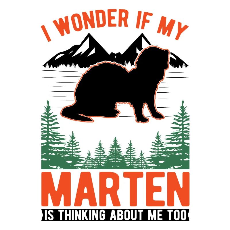 Marder Geschenk Baummarder Nerz
