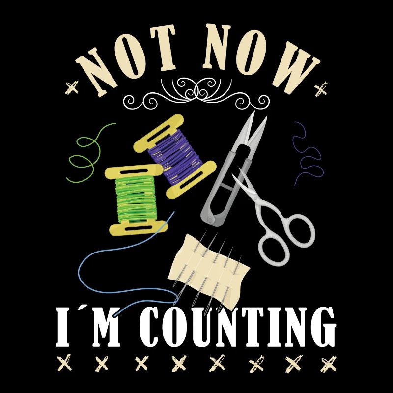 Ne faites pas de point de croix maintenant je compte le point de croix