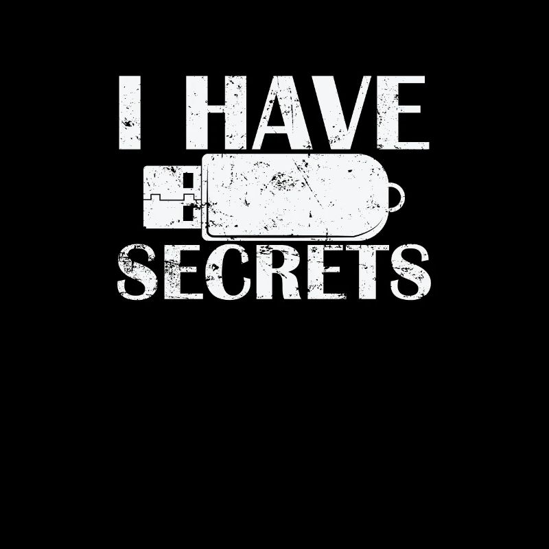 J’ai des secrets USB Stick Retro Storage Module