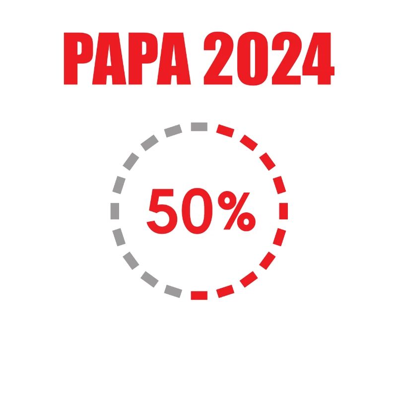 Papa 2024 Loading Vaterschaft Vater Werden Dad