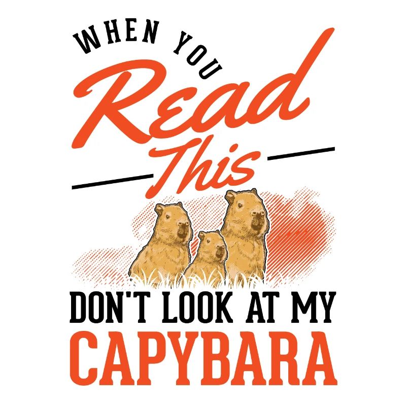 Capybara Gift Capibara Capybara