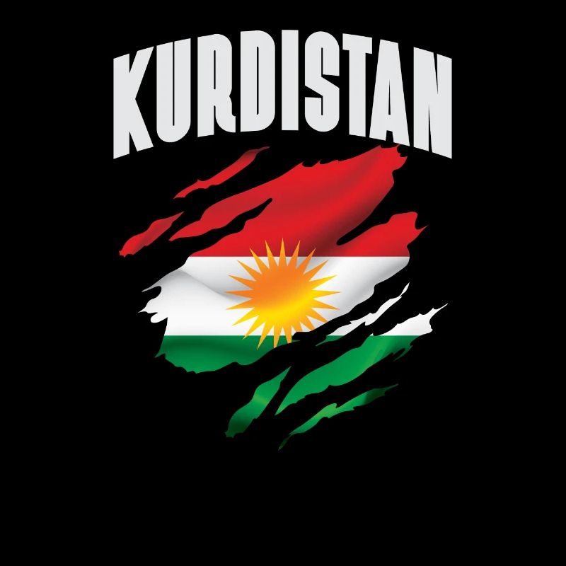 Kurdistan Flagge