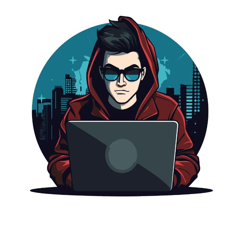 Cybersecurity Art Hacking Liebhaber Computer Nerd