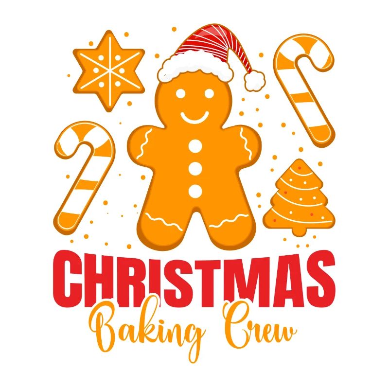 Backfans Christmas Baking Crew Plätzchen