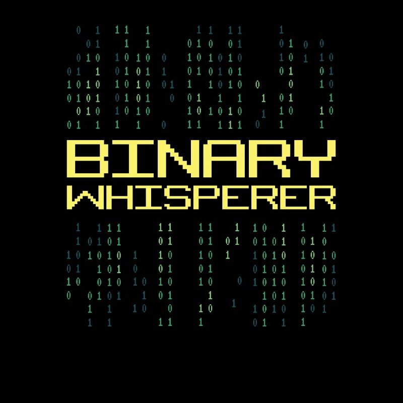 Binary Whisperer Funny Programming Coding Quote