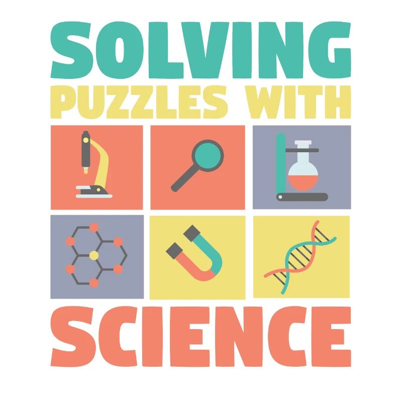 Solving Puzzles with Science Physics Chemist Geek