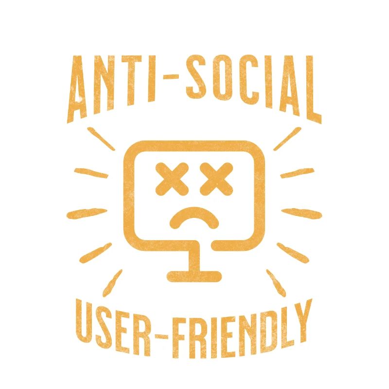 Pas antisocial, juste respectueux du code