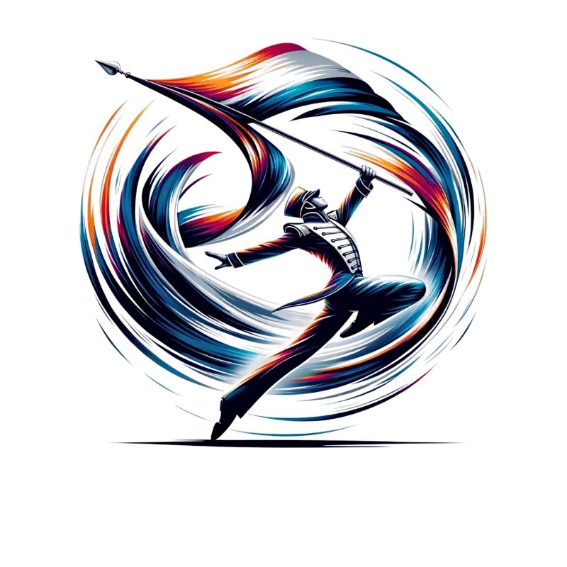 Instructeur de la Garde d’hiver Colorguard Captain Gift
