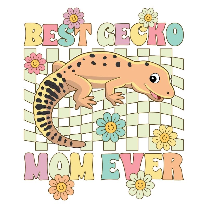 Leopardgecko Mama Eidechse Reptil