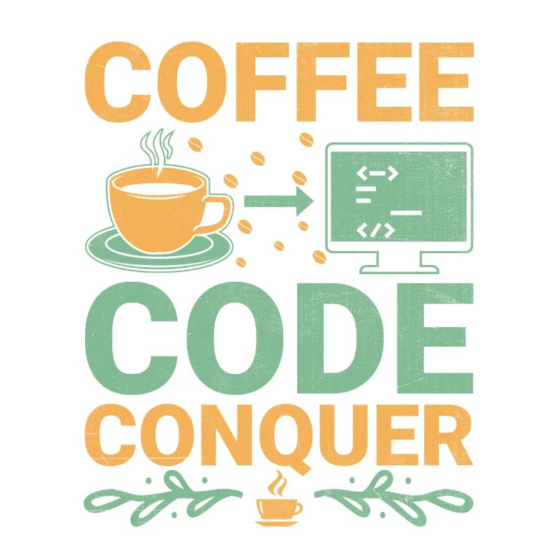 Café Codage Programmeur Codeur Développeur Nerd Coff