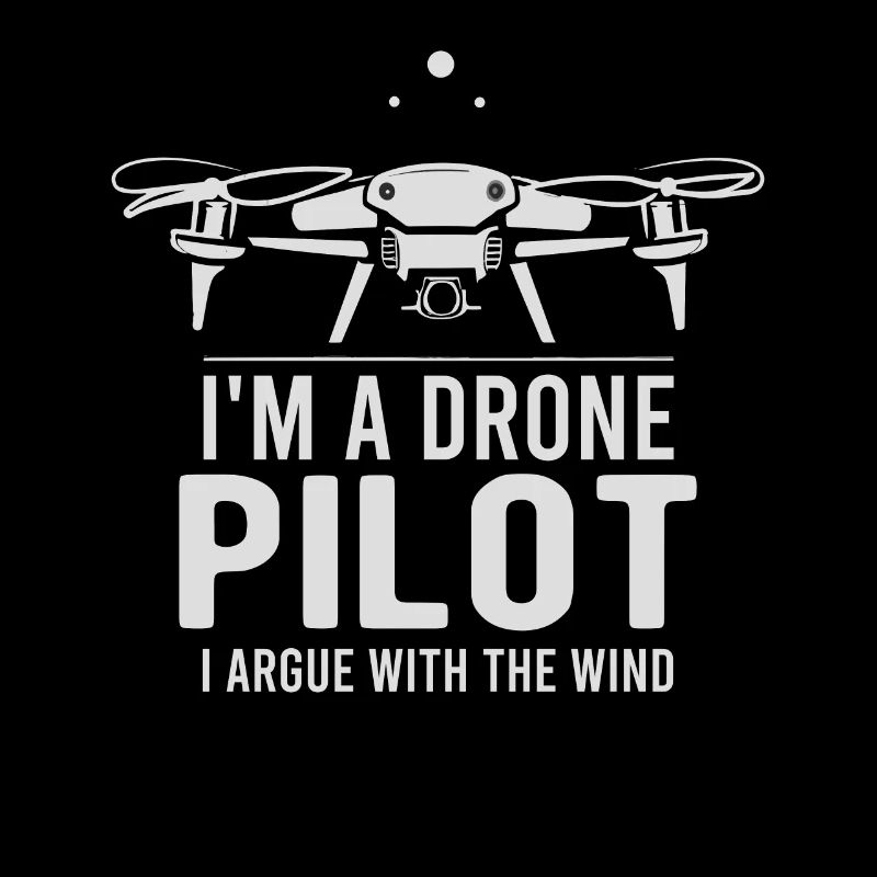 Drohne Pilot Opa Geschenkidee Alter Mann Mit