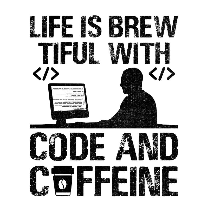 Kaffee-Codierung Programmierer Programmierer Entwickler Nerd Coff