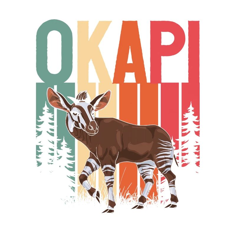 Funny zookeeper okapi lover