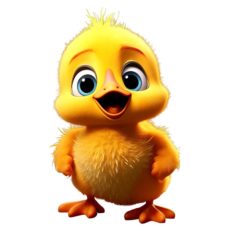 Canard Mignon Bébé Canard Poussin Canetons Canetons