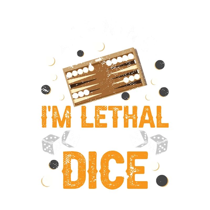 Board Game Funny Backgammon