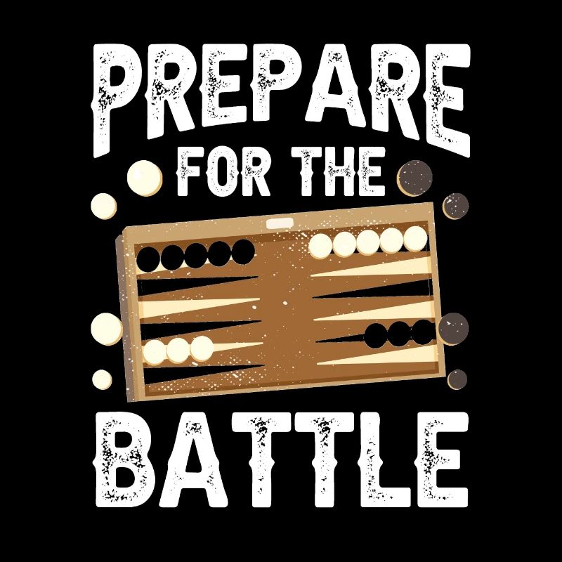 Jeu de société Backgammon drôle