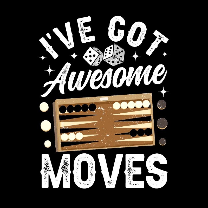 Jeu de société Backgammon drôle