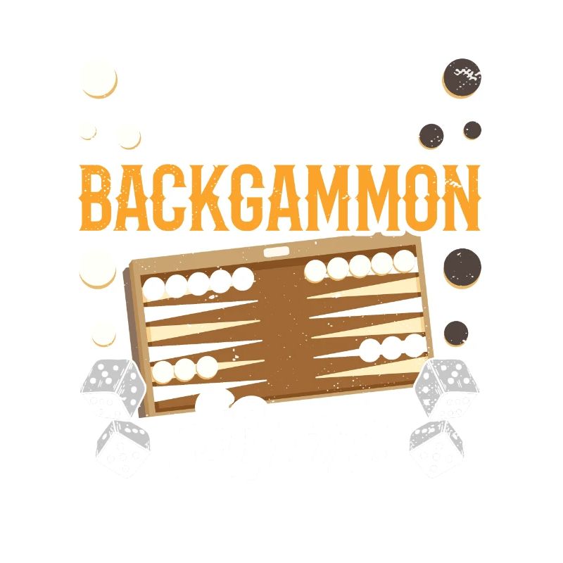 Board Game Funny Backgammon