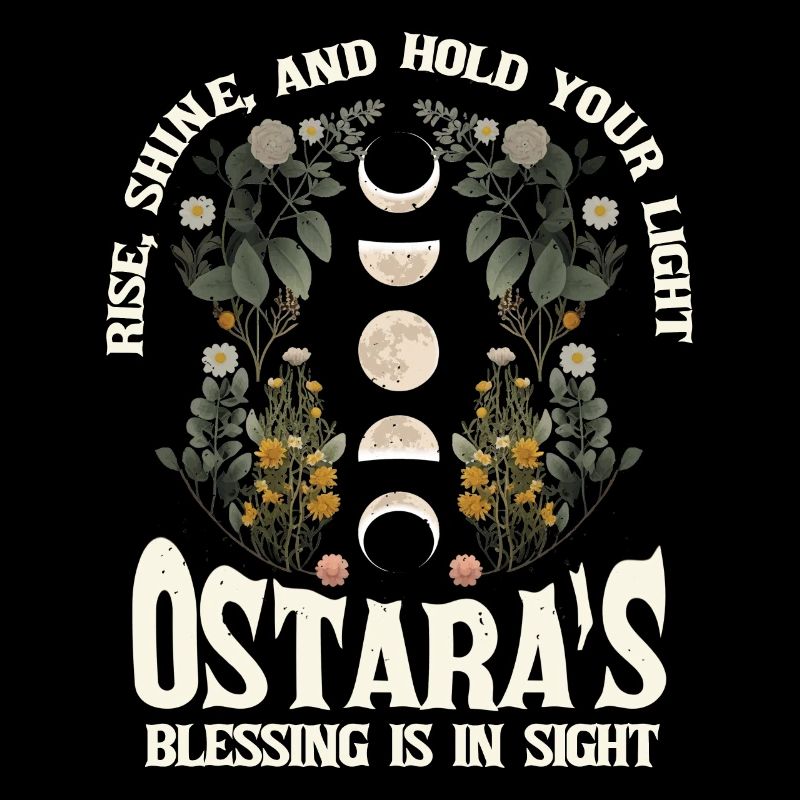 Ostara Witch Moon Eostre Spring Eastern