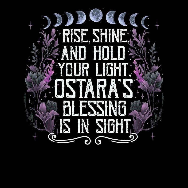 Ostara Witch Moon Eostre Spring Eastern