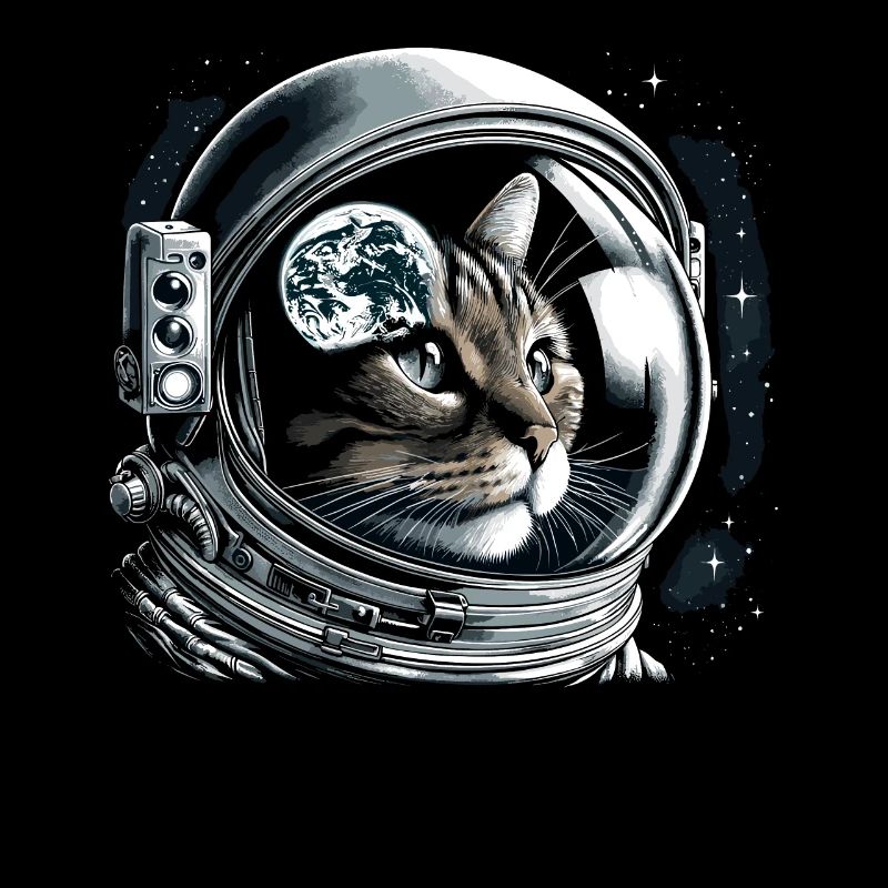 Cat, Astronaut, Astronomy, Outer Solar System