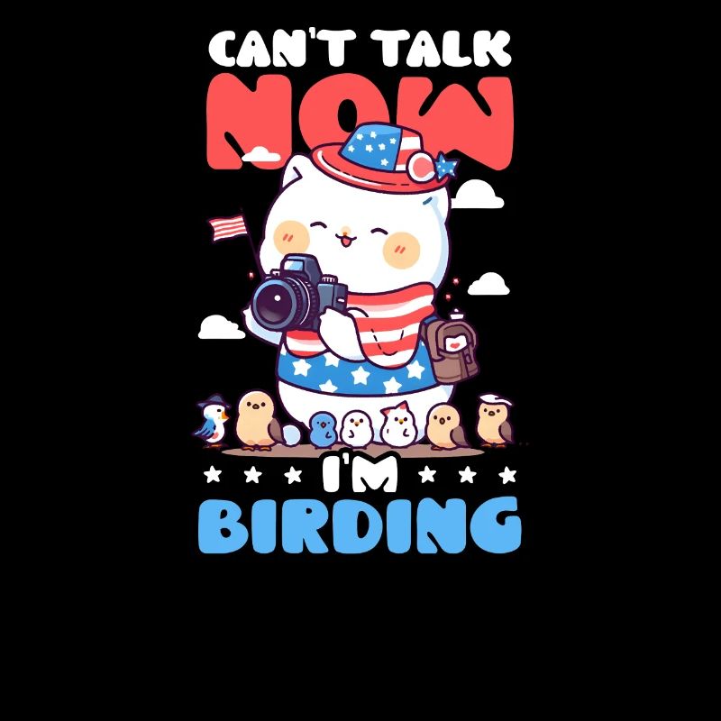 Birdwatcher Can't Talk I'm Birding